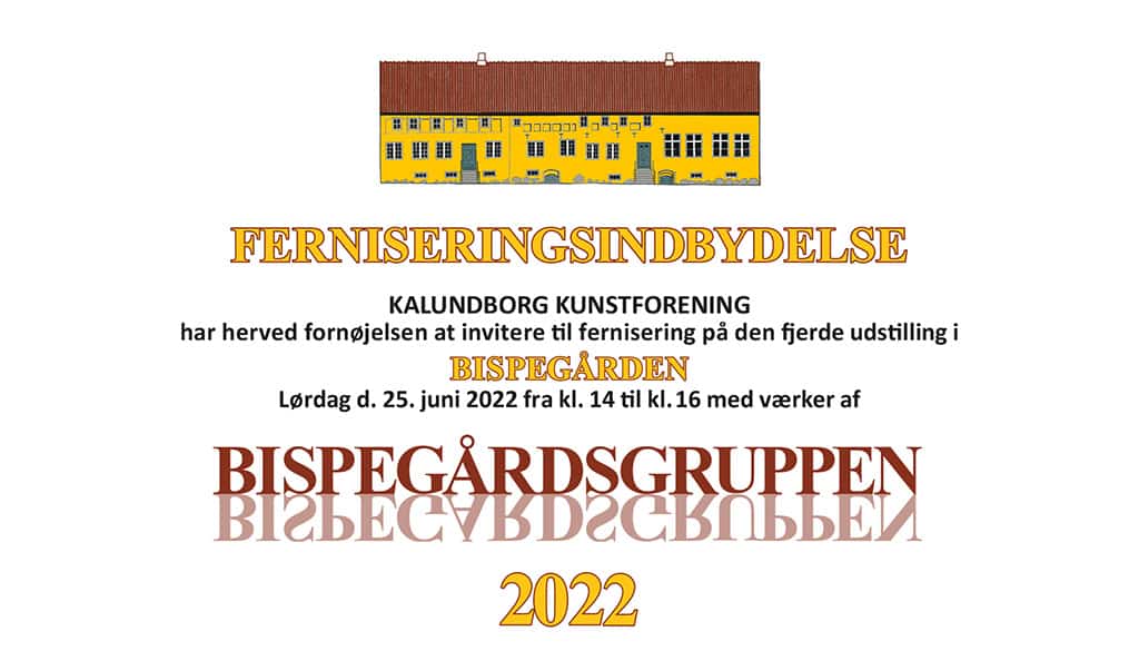 yearly exhibition at Bispegaarden Kalundborg