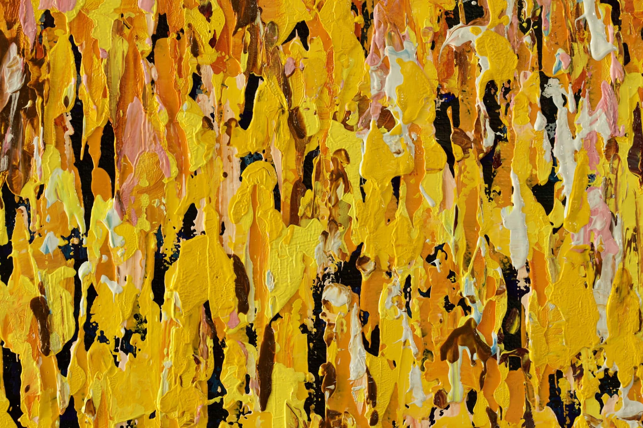 yellow hues in oil